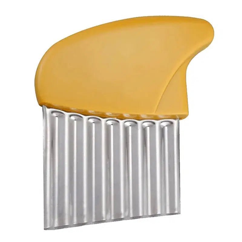 Stainless steel ridge slicer