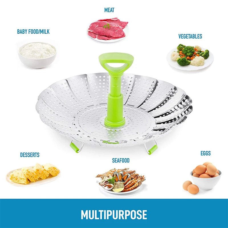 9Inch Stainless Steel Lotus Steaming Tray