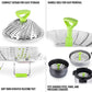 9Inch Stainless Steel Lotus Steaming Tray