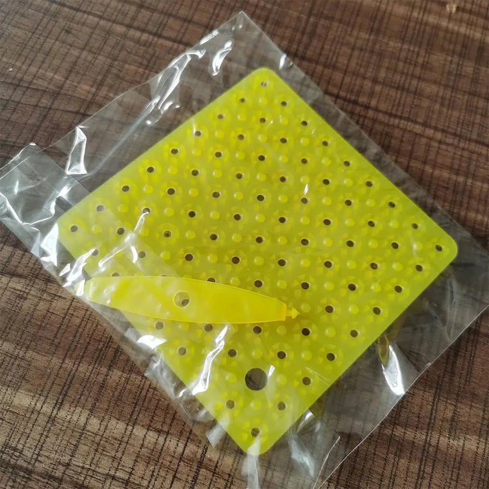 Yellow silicone fruit cleaning brush