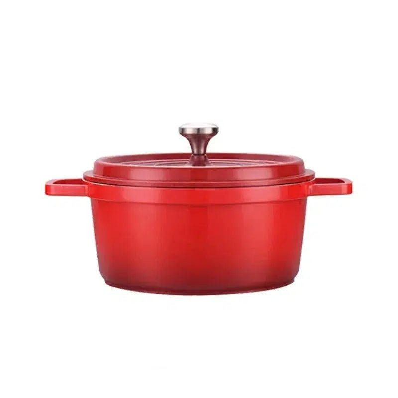 Enamelled Cast Aluminium Pot