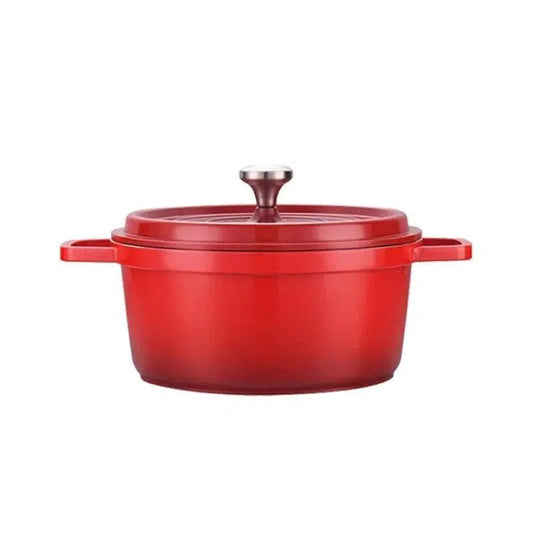 Enamelled Cast Aluminium Pot
