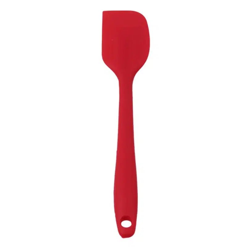 Red silicone spatula