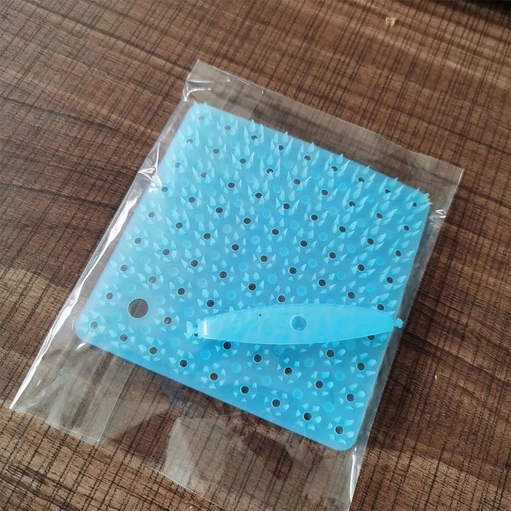 Silicone fruit cleaning brush