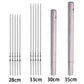 10/15Pcs Stainless Steel Barbecue Skewer Set