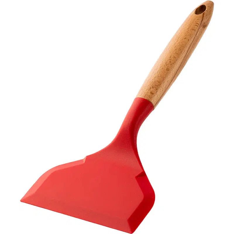 red versatile spatula