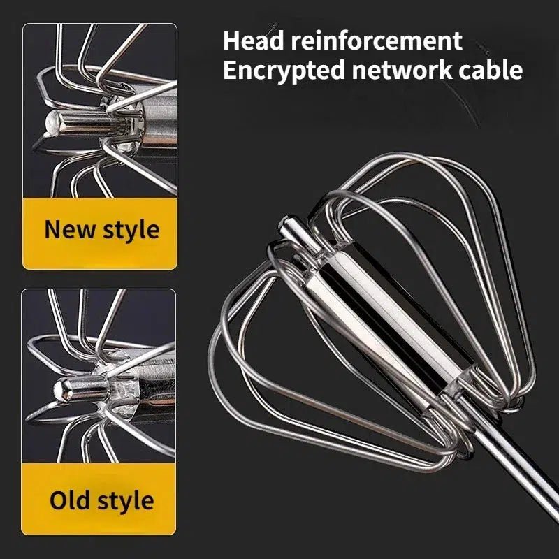 Stainless Steal Semi Automatic Whisk